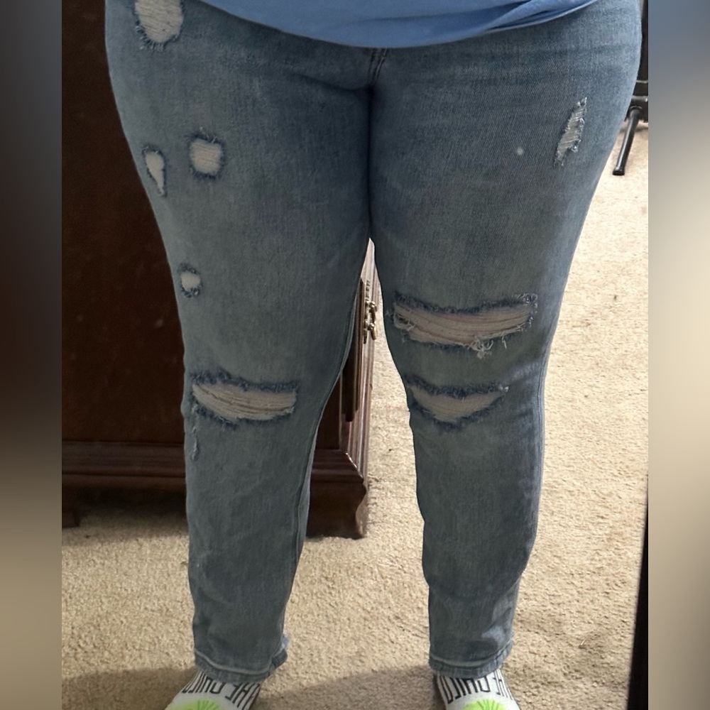 Vervet Distressed Skinny Jeans